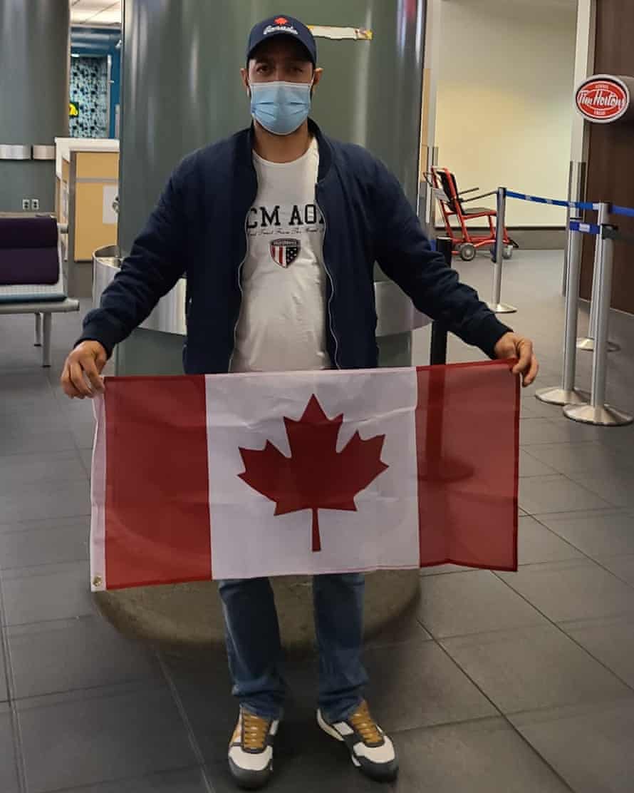 Abdo arrived in Vancouver on 6 December