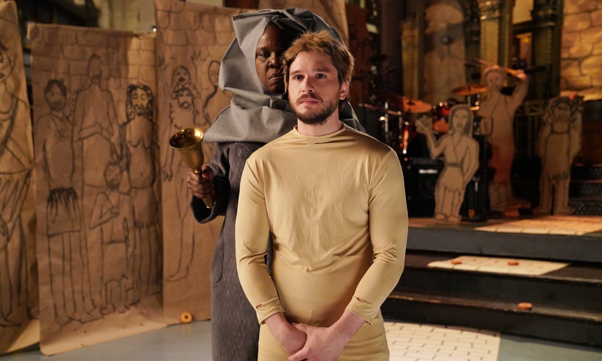 Saturday Night Live Jason Sudeikis As Joe Biden Touches On Risky Territory Television Radio The Guardian