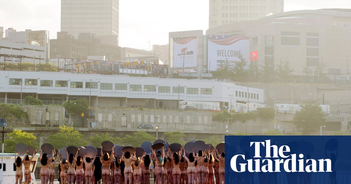 100 Naked Women Pose Outside the Republican Convention
