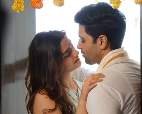 No cliche left unused … Saiee Manjrekar and Adivi Sesh in Major.