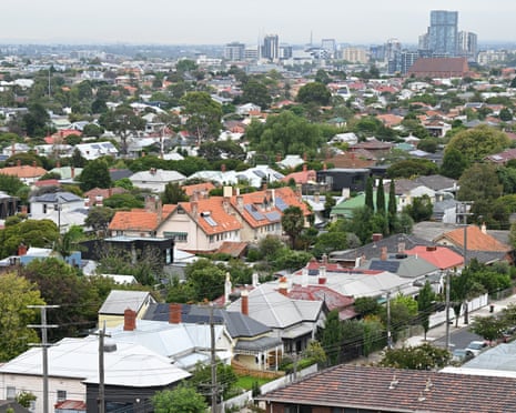 Houses in Brunswick in Melbourne’s inner north