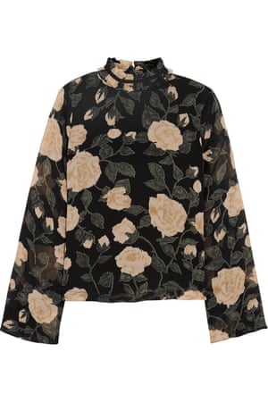 Reasons to wear... winter florals – in pictures 153 Top, £95, Ganni net-a-porter.com