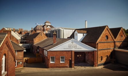 The Shepherd Neame brewery in Faversham, Kent.