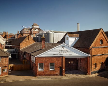 Shepherd Neame brewery in Faversham.