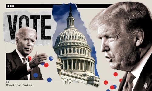 Electoral College Explained How The Us Election Is An Uphill Battle For Biden Us News The Guardian
