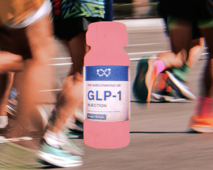 Image accompanying the story: ‘I was so sick’: is running a marathon while on a GLP-1 a bad idea?