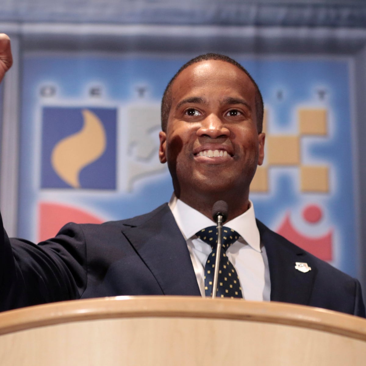 John James Battle Tested Ready To Lead And A Black American For Trump Us Midterms 2018 The Guardian