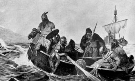 The Icelandic sagas depict a Viking presence in North America, led by Leif Erikson in a place called Vinland.