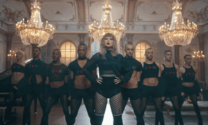 A still from Taylor Swift’s music video for her new single Look What You Made Me Do