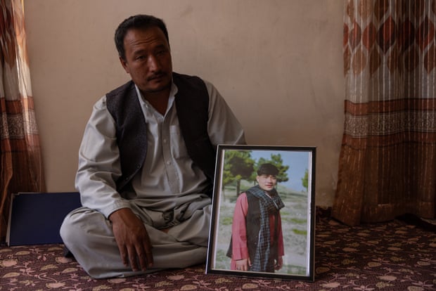 Ramazan Ali, 45, father of Ali, 18, who was killed in the attack on Kabul’s Abdul Rahim Shahid high school. ‘We no longer feel safe in Kabul,’ he said.