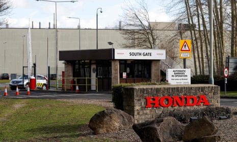 Honda’s UK plant in Swindon is due to close permanently in the summer. 