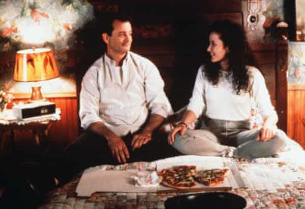 Pizza the action … Bill Murray and Andie Macdowell in Groundhog Day.