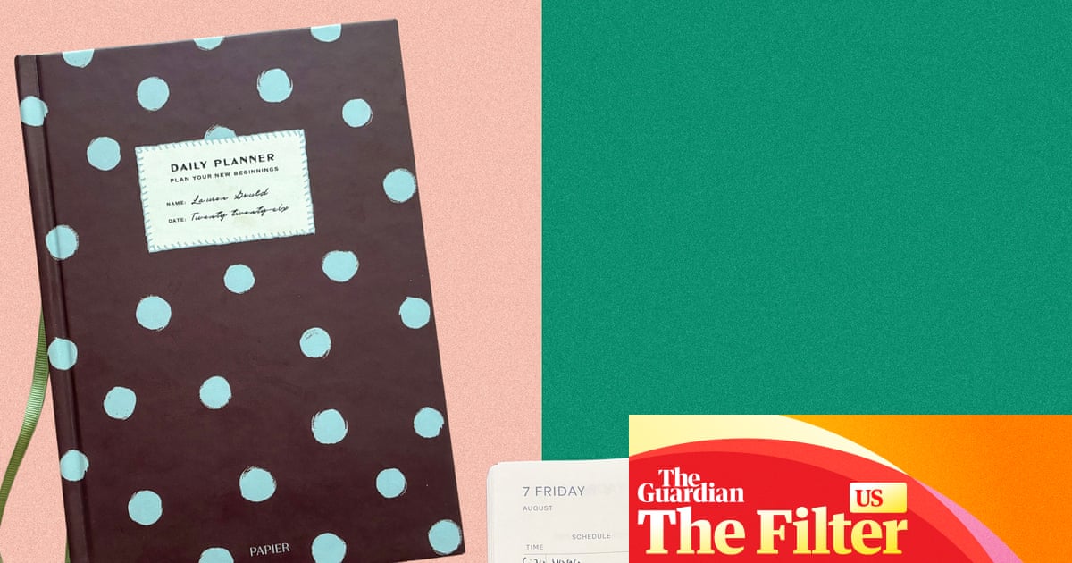 This paper planner has helped keep my life together for years | Life and style This paper planner has helped keep my life together for years | Life and style