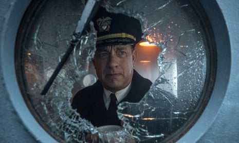 Troubled … Tom Hanks in Greyhound.