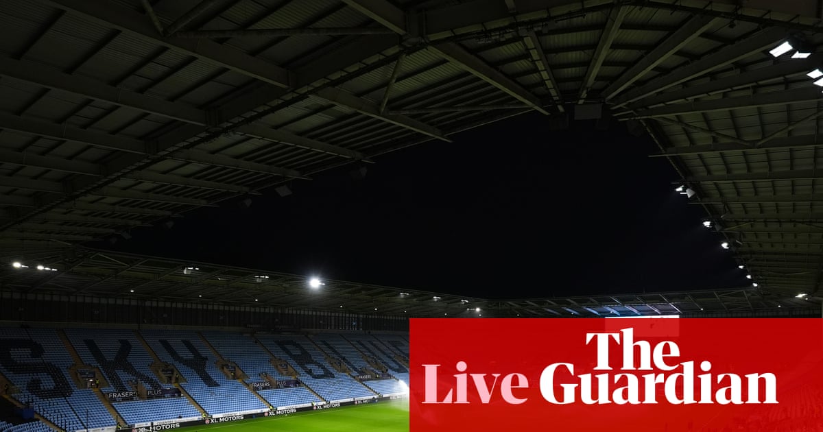 Coventry v Ipswich, Middlesbrough v Hull, Afcon 2025 and more: Football League – live
