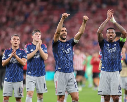 Arsenal kicked off their Champions League campaign with victory at Athletic Club.