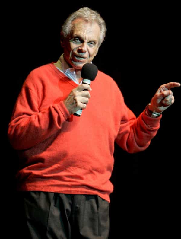 Mort Sahl at his 80th birthday tribute in Los Angeles.