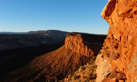 The view from Comb Ridge is pictured in Utah’s Bears Ears area. The Bears Ears national monument is among those facing a threat from the White House.