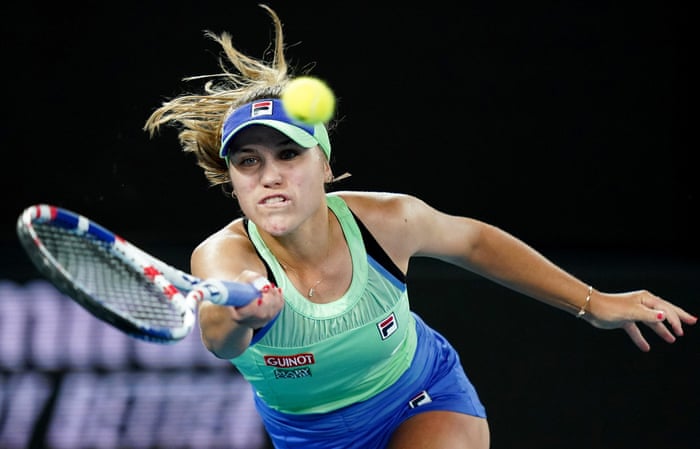 Sofia Kenin Battles Back To Beat Garbine Muguruza In Australian Open Final Australian Open 2020 The Guardian