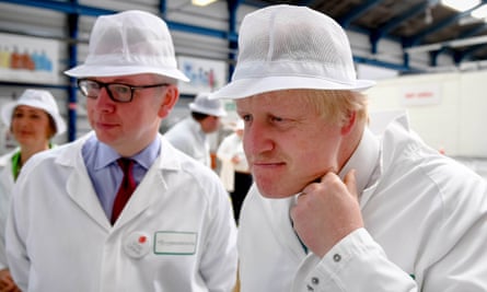 ‘I too watched speechless as Brexit unfolded, a Whitehall farce ... vote leave leaders Michael Gove and Boris Johnson drumming up support in Stratford-upon-Avon. Photograph: Andrew Parsons/Getty Images