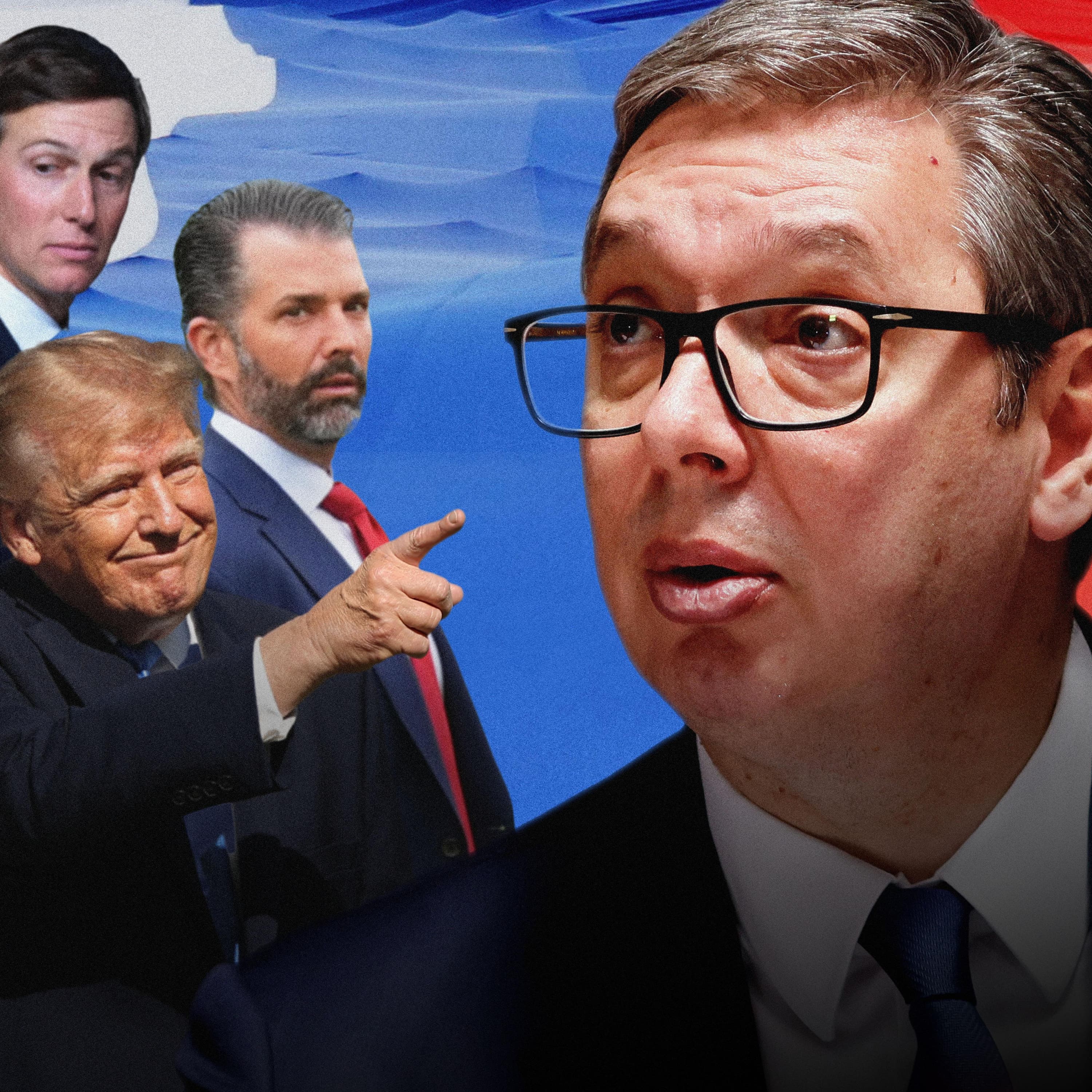 The people of Serbia v the Trump family