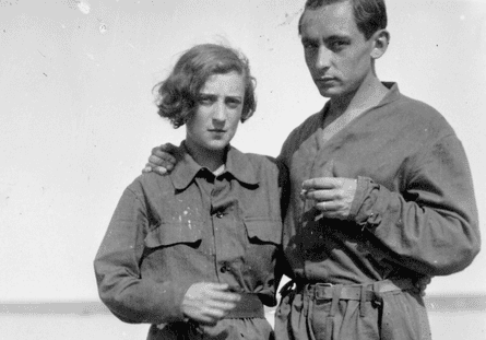 Anna-Eva Bergman and Hans Hartung, Leucate, 1929.