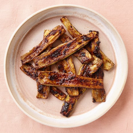 Eggplant Slices Roasted Eggplant Cubes Eggplant Cubes Roast Whole