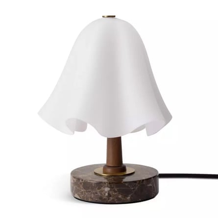 Habitat x Morris & Co. Glass Shade Table Lamp