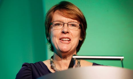 Caroline Spelman speaking at a National Farmers’ union conference in 2011