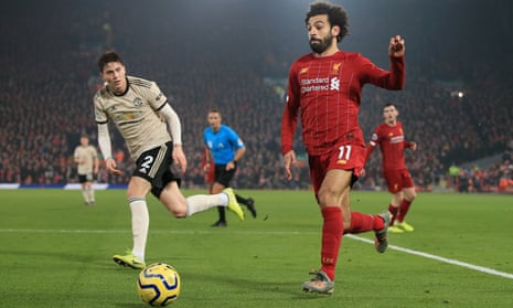 Liverpool and Manchester United in action at Anfield last season. Could they form part of a European Premier League?