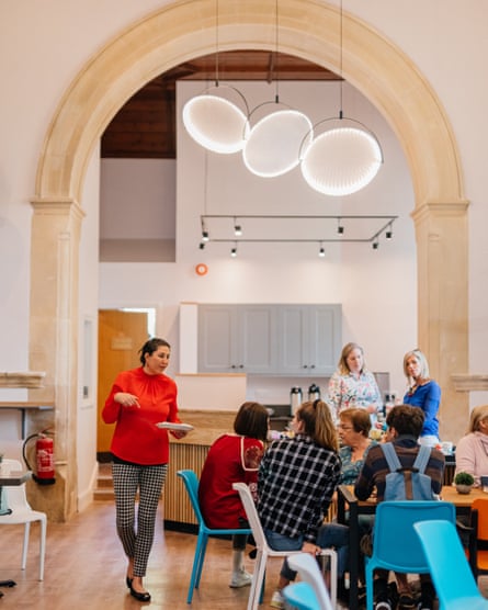 Hope Cafe, a weekly event at All Saints Church for refugees, hosts, and locals.