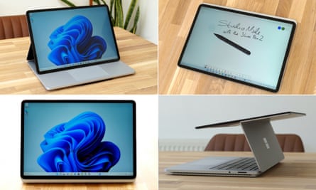 the various modes of the Microsoft Surface Laptop Studio