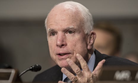 John McCain said the suggestion a president would wiretap someone in the running to replace him was illegal and unheard of
