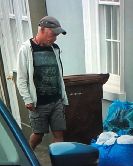 Mike Walsh in a surveillance image