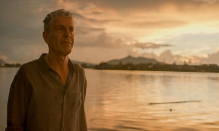 Anthony Bourdain in Roadrunner.