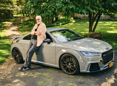 James Cromwell with his 2018 Audi TT at home in Warwick, NY.