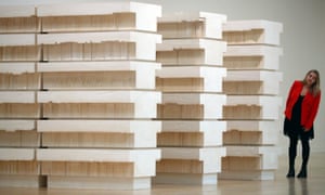 Rachel Whiteread’s Untitled (Book Corridors) at the Tate Britain.