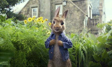 Cinema release postponed ... Peter Rabbit 2. Photograph: Columbia Pictures/Sony via AP