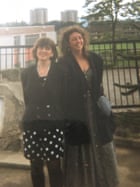 Marie and Stacy in 1990.