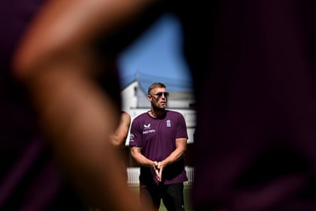 England Lions coach Andrew Flintoff