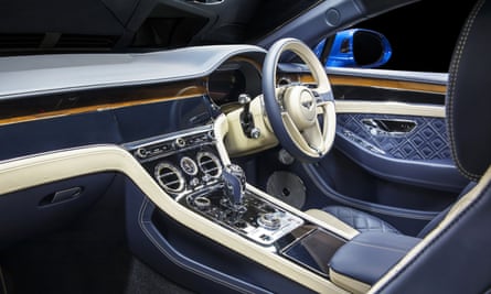 Inside story: the lavish interior of the Continental GT.