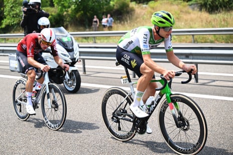 Baptiste Veistroffer (left) Jakub Otruba.