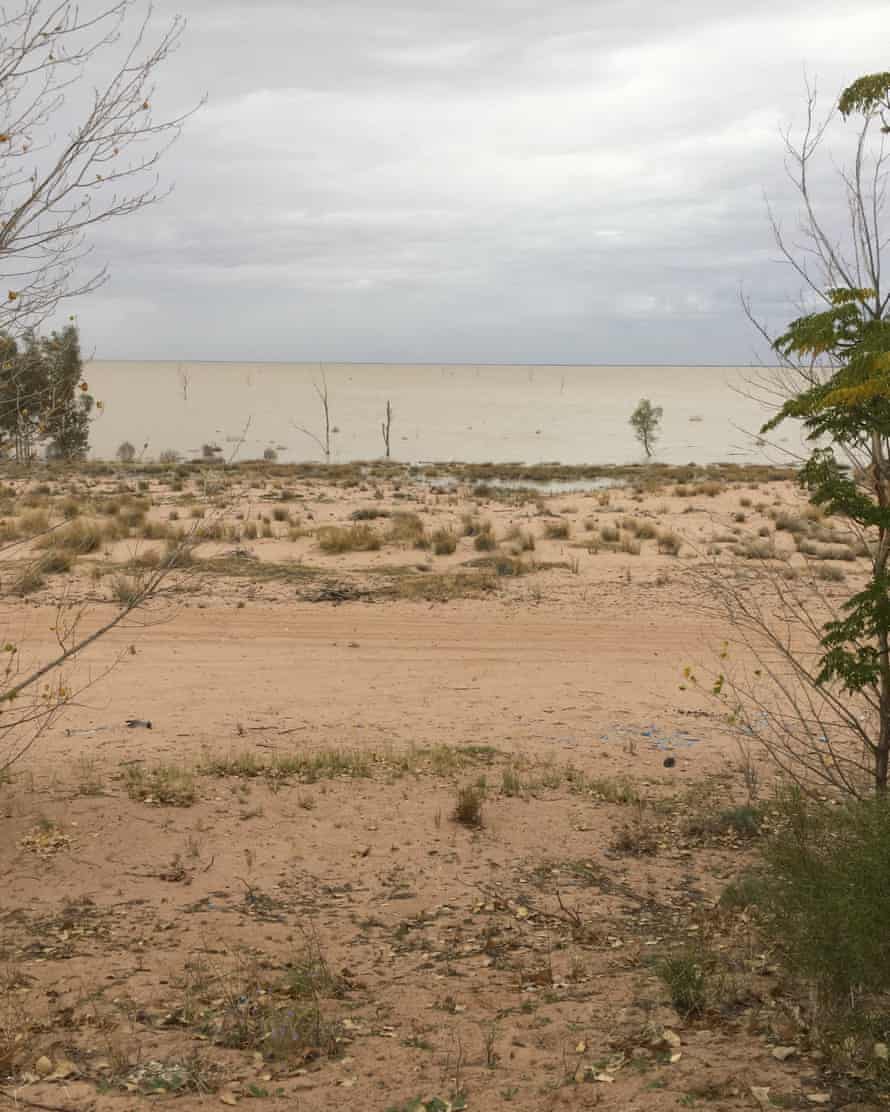 The view of the Menindee lake from the $5,000 property