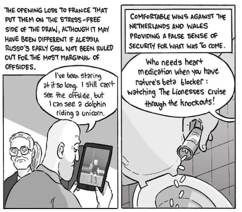 England win the Euros – a cartoon by David Squires, panel 2