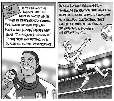 England win the Euros – a cartoon by David Squires, panel 6