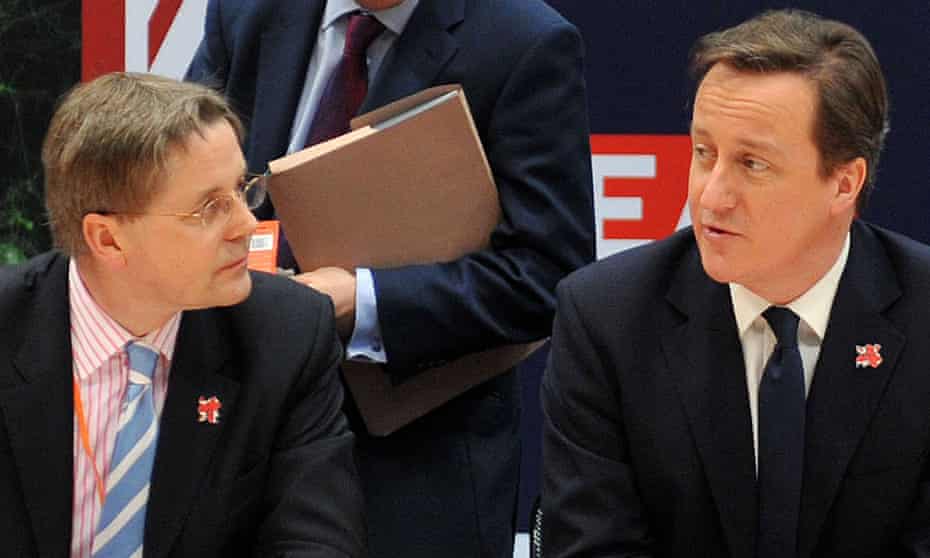 Sir Jeremy Heywood, left, reportedly advised David Cameron that the proposed welfare curbs were incompatible with the EU’s core treaties.