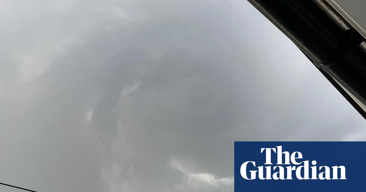 Suspected tornado damages homes in east London
