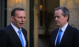 Tony Abbott and Bill Shorten