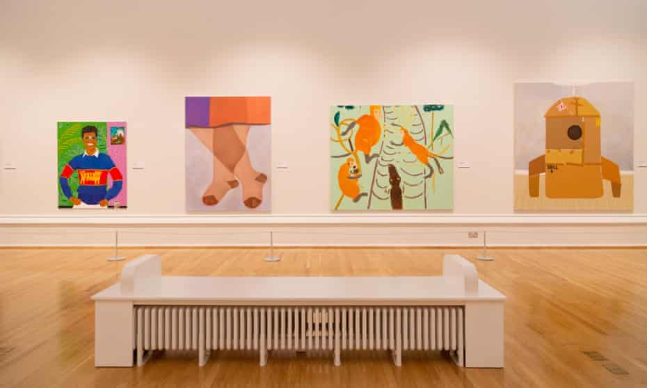 The John Moores Painting prize at Walker Art Gallery, Liverpool. 