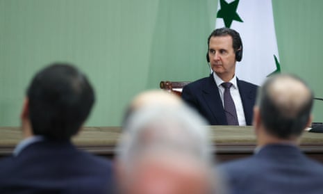 Bashar al-Assad in Damascus